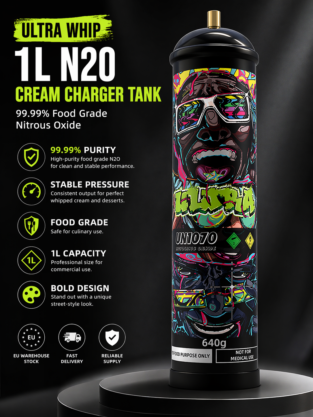 Ultra Whip 1L Black